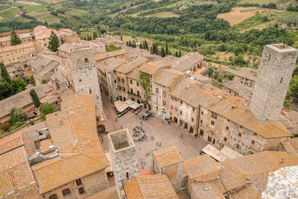 San Gimignano, Toskania