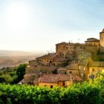 Volterra, Toskania.