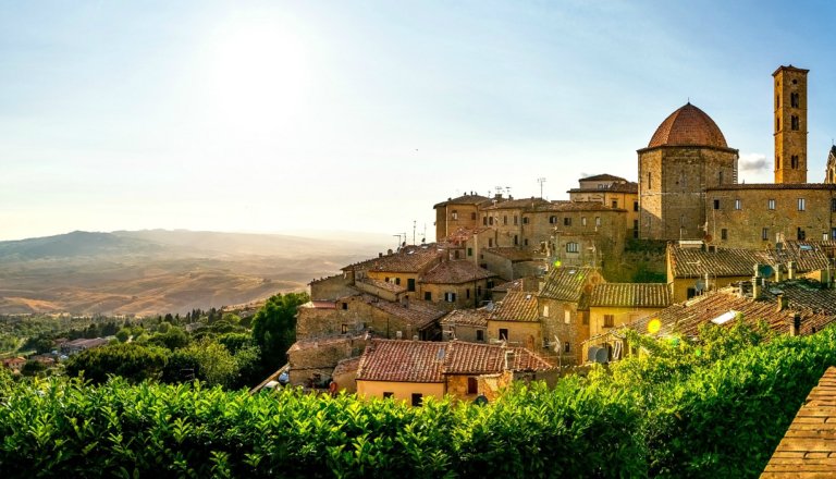 Volterra, Toskania.