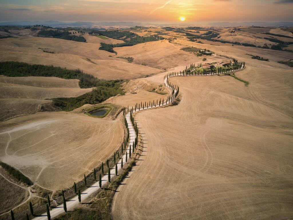 Crete Senesi, Toskania