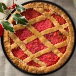 Różowa crostata z ricottą, czekoladą i likierem Alchermes