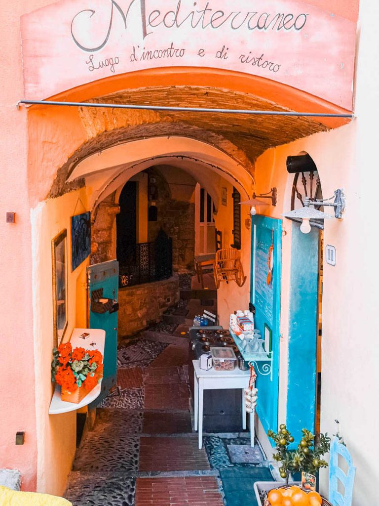 Cervo, Liguria, północne Włochy