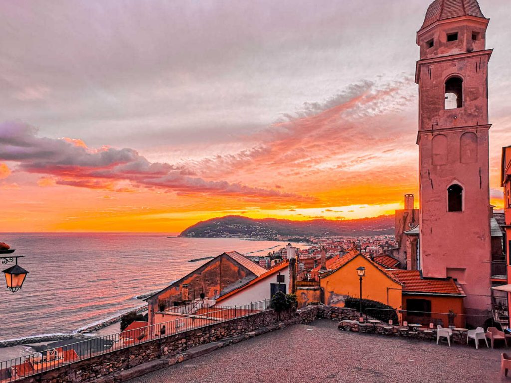 Cervo, Liguria, północne Włochy